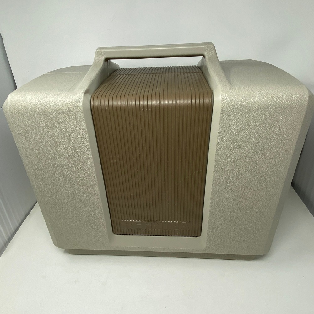 Vtg Genuine Bernina Record 930 Sewing Machine Carry Case ONLY Hard Shell Travel
